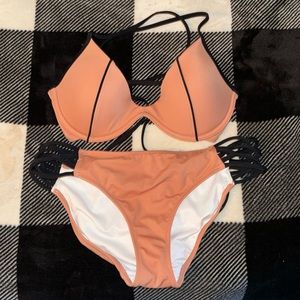 PINK Bikini Set Size small